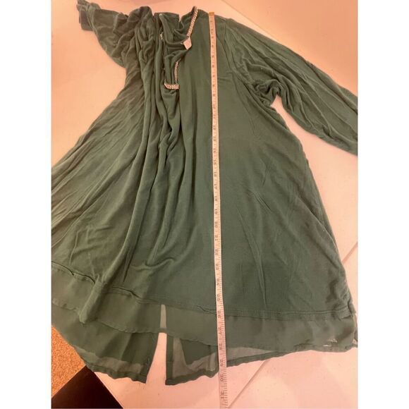 Rose + Olive women’s bundle lot blouse size 2X green and blue - Picture 7 of 13